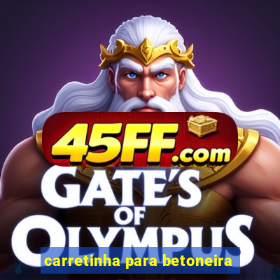 carretinha para betoneira